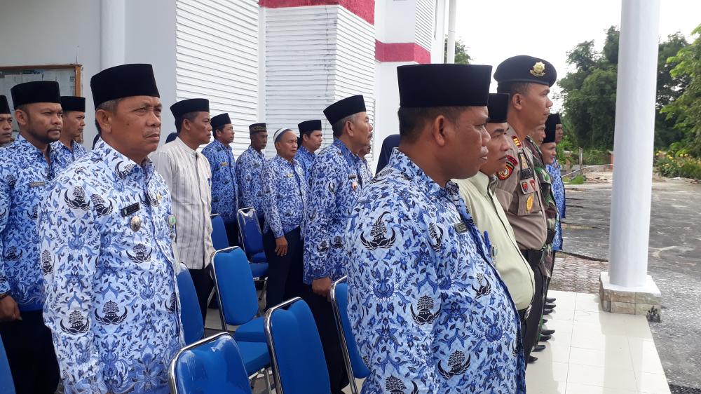 Hari Pertama Masuk Kerja, ASN Kecamatan Rupat hampir100 Persen Hadir