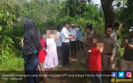Diduga Jadi Tempat Mesum, Pondok Asmara Dibongkar, 6 Wanita Diamankan