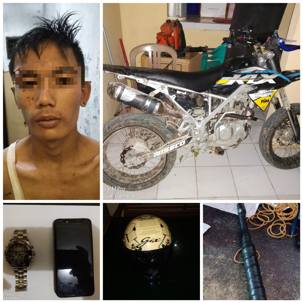 Pelaku Pencurian di Inhil Belanjakan Uang Curian Rp 33 Juta, Sisa Uang Belanjaan Tercecer di Jalan, Ini Lokasinya.. 