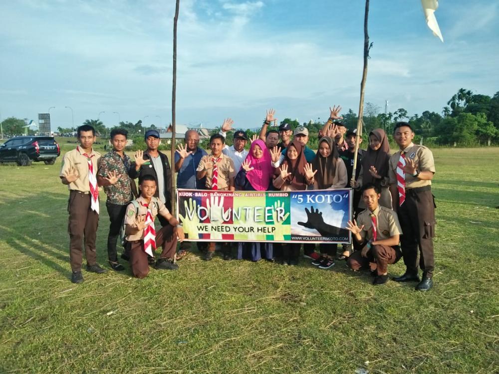 Limo Koto Berikan Dukungan Aksi Sejuta Pohon DLH Kampar