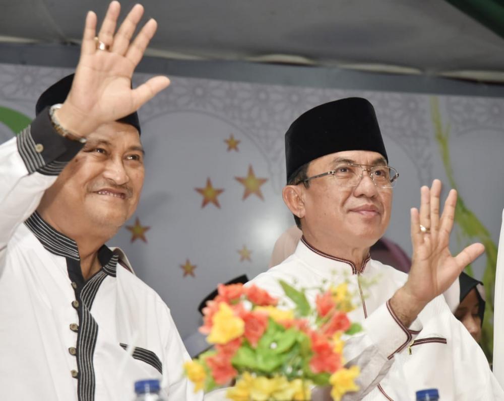 Bupati HM Wardan Lepas Pawai Takbir Idul Fitri 1440 H 