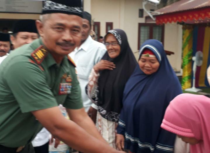 Danramil 05/Rupat Memberikan Himbauan Jelang Hari Raya Idul Fitri 1440 H