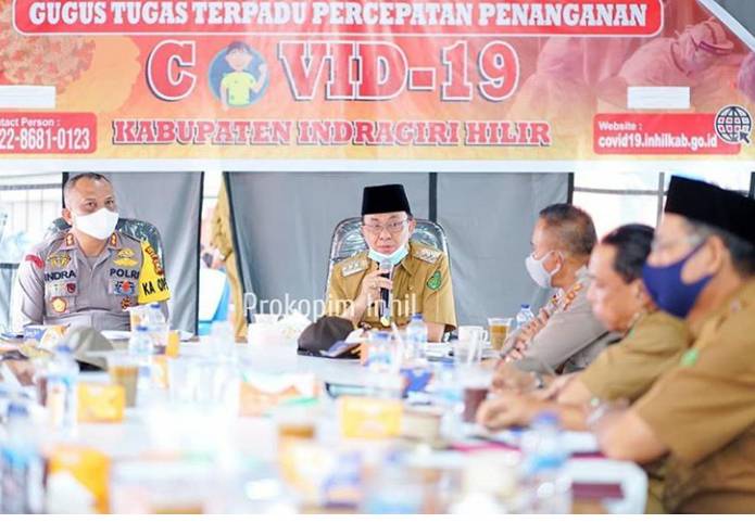 Meningkatnya Kasus Positif Covid 19 Di Inhil ,Tes PCR atau Swab 2.500 Targetnya Setiap Minggu 458 orang