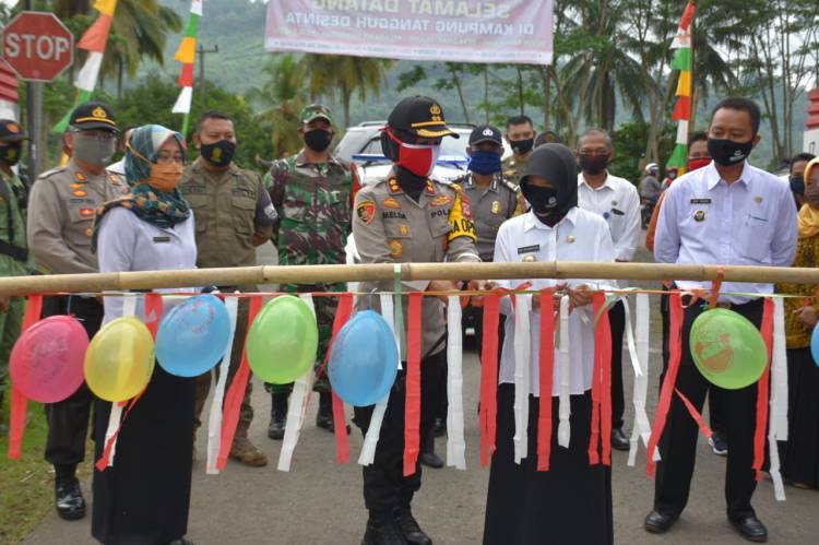 Peresmian Kampung Tohaga Lodaya Di Wilayah Hukum Polres Banjar