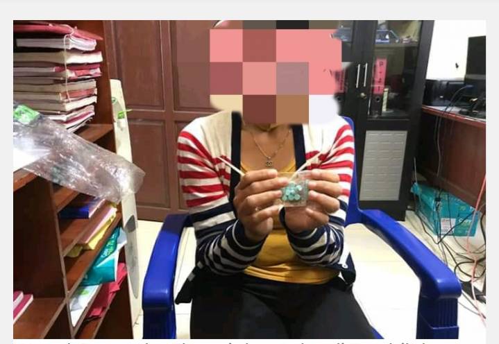 Edarkan Shabu dan Ekstasi Nenek di Tembilahan ini di amankan Polisi