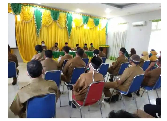 KakanKemenag Aceh Timur Sosialisasi New Normal