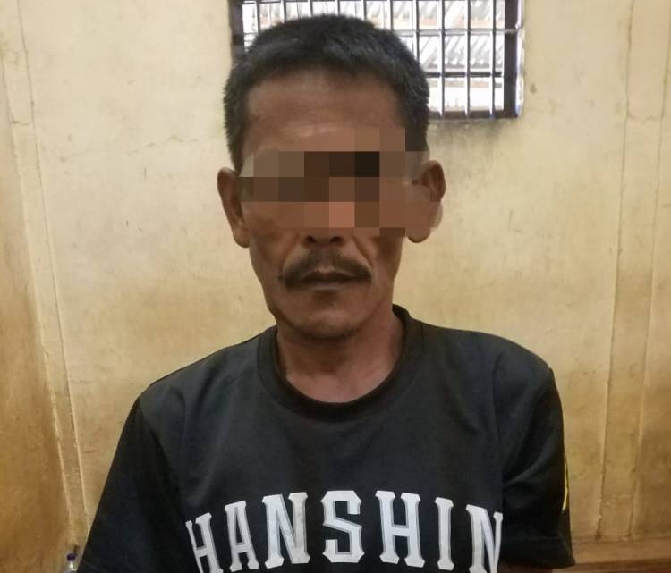 Polsek Tapung Ciduk Bandar Shabu Diwarungnya Sendiri