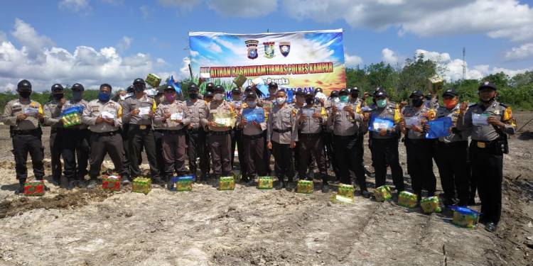 Polres Kampar Gelar Pelatihan Bagi Bhabinkamtibmas untuk Peningkatan Ketahanan Pangan