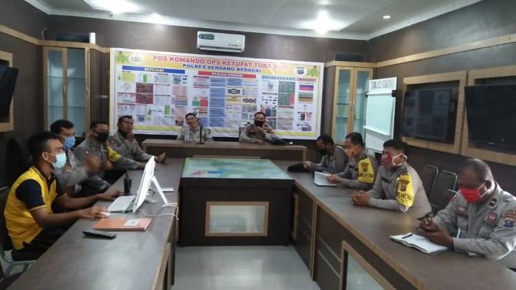 Waka Polres Sergai Hadiri Vidcon Kakorbinmas Baharkam Polri