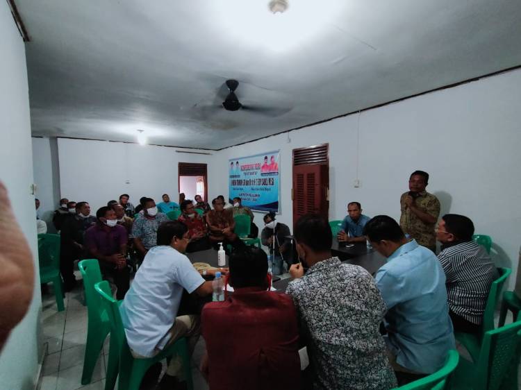Tokoh Agama Nasrani Pangkalan Kerinci Silaturahmi dengan Balon Bupati Kabupaten Pelalawan H.Husni Thamrin.SH
