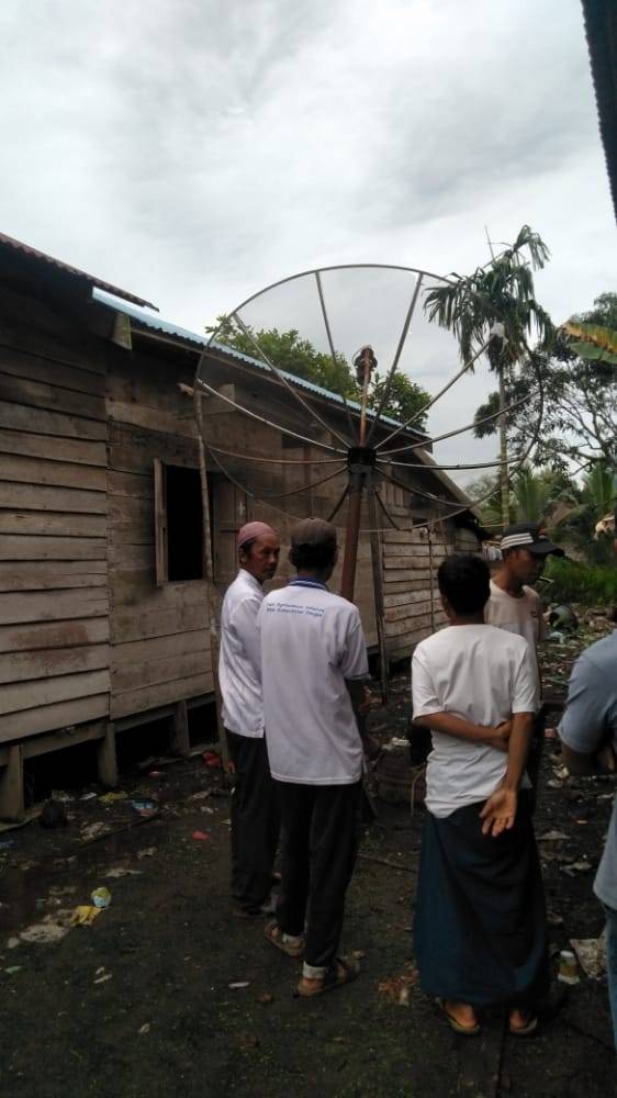 Pria Di Inhil Tewas Saat Perbaiki Parabola Diduga Tersengat Listrik