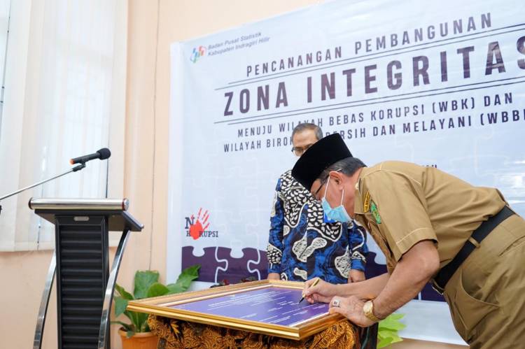 HM Wardan Hadiri Pencanangan Pembangunan Zona Integrasi