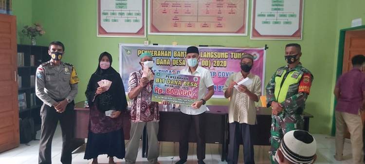 Pencairan Bantuan Langsung Tunai (BLT) Dana Desa  (DD) Desa  Makeruh Berjalan Lancar