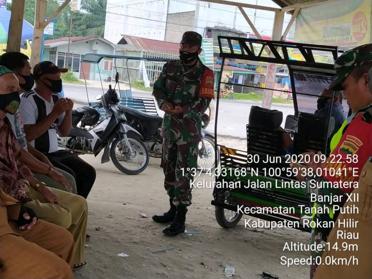 Koramil Sisir Rumah Makan dan Pangkalan Ojek 