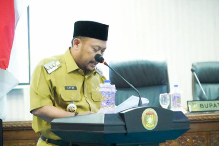 DPRD Kampar Terima Laporan Pertanggung Jawaban Bupati Kampar Pelaksanaan APBD Tahun 2020