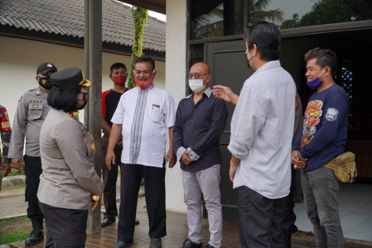 Kapolres Banjar Pimpin Pengamanan Pembayaran Kompensasi oleh PT. APL kepada Karyawan yang Dirumahkan 
