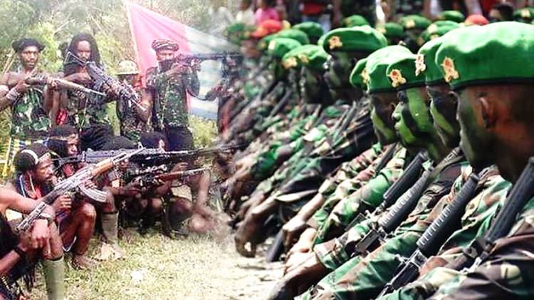 Miliki Senjata Canggih, KKB Papua Kembali Tantang TNI Berperang