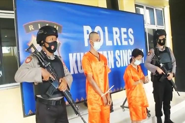 Pasutri di Kuansing Terancam Hukuman Mati, Potong Jari dan Kubur Hidup-hidup Keponakan Hingga Tewas