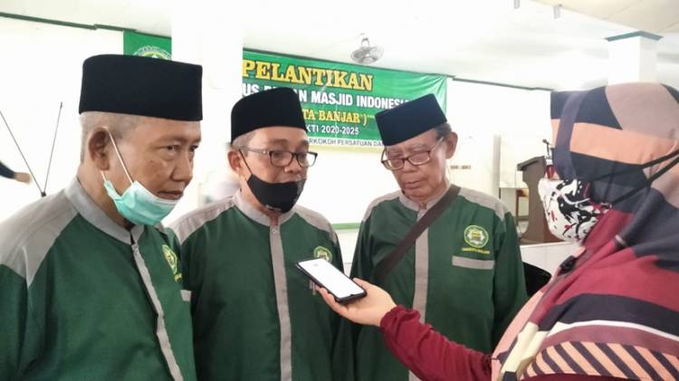 Pengurus Dewan Mesjid Indonesia (DMI) Kota Banjar Akhirnya Dilantik