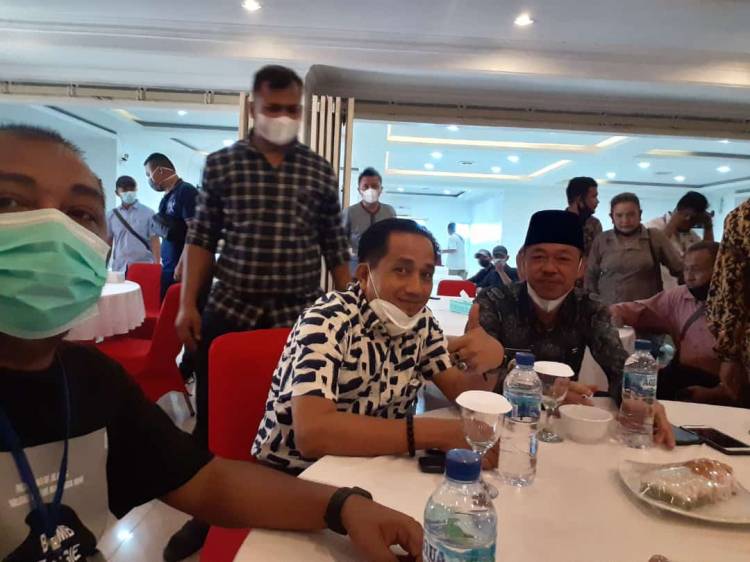 Bupati Afrizal Sintong dan Wabup Sulaiman Ajak Awak Media Bangun Rohil Bersama