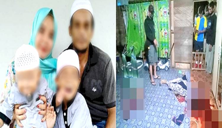 Diduga Terpengaruh Ilmu Hitam, Suami Bunuh Istri dan Sembelih Anak saat di Ayunan