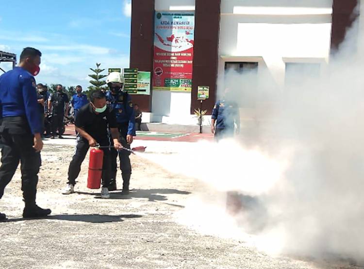 Dinas Damkar dan Penyelamatan Kampar Gelar Pencegahan Serta Penanganan Dini pada Kebakaran 