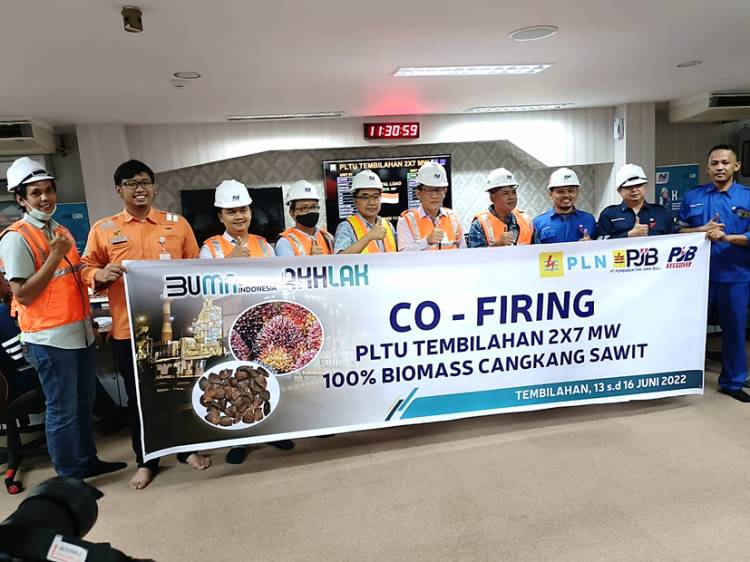 Gantikan Batu Bara, PLN Sukses Gunakan 100 Persen Biomassa Jadi Bahan Bakar PLTU Tembilahan
