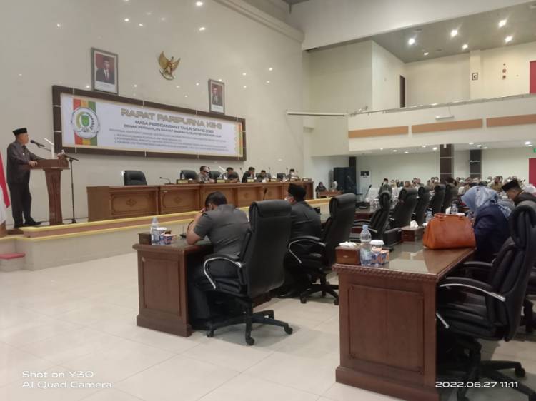Ketua DPRD Inhil H. Ferryandi Kritisi Progres Pembangunan yang Berjalan di Inhil