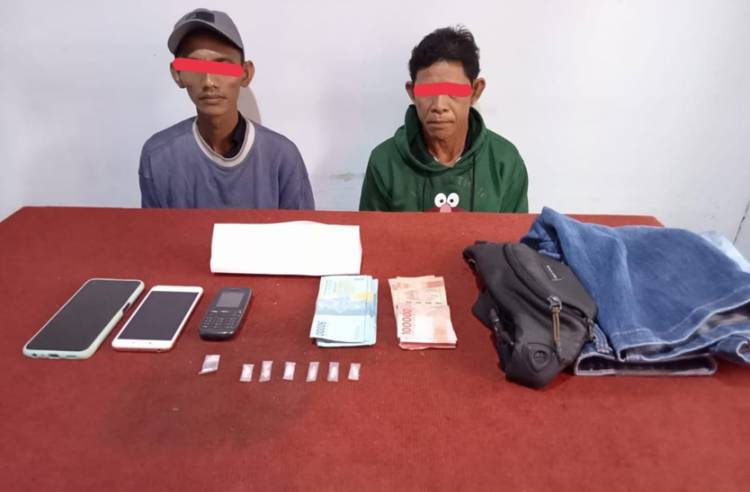 Polsek Gaung Berhasil Meringkus Dua Pelaku Tindak Pidana Narkotika