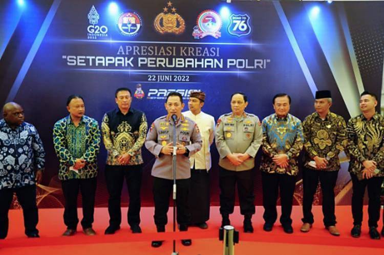 Gelar Apresiasi 'Setapak Perubahan Polri', Kapolri: Bentuk Dukungan Masyarakat agar Polri Lebih Baik