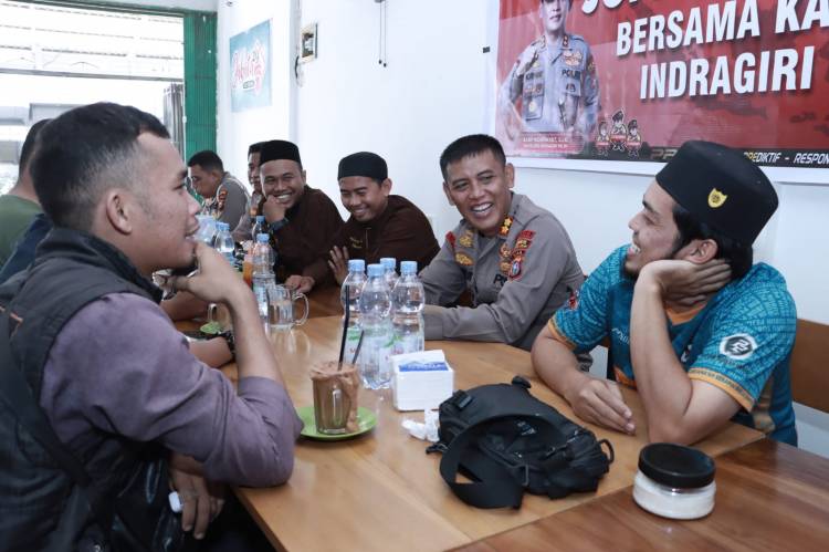 Pejuang Subuh Jum'at Curhat dengan Polres Inhil