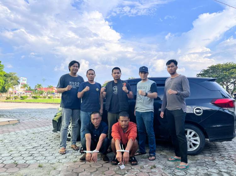 Polres Dumai Grebek Tempat Penampungan Pekerja Migran Indonesia(PMI).