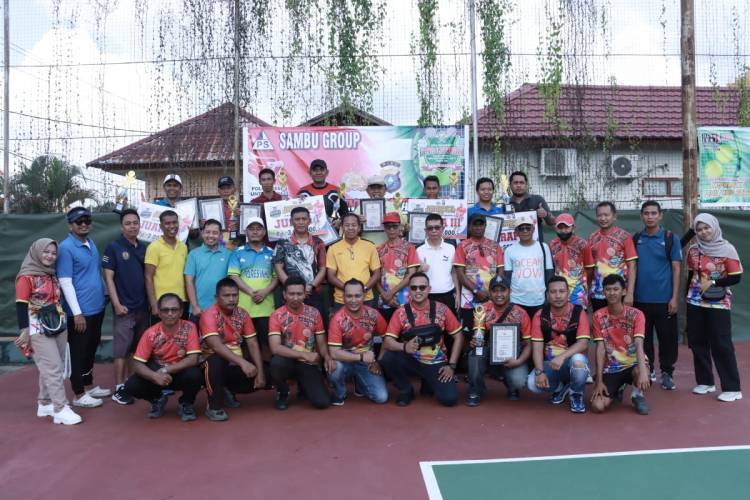 Berikut Para Juara Turnamen Tenis Lapangan dalam Rangka Bhayangkara Ke-77