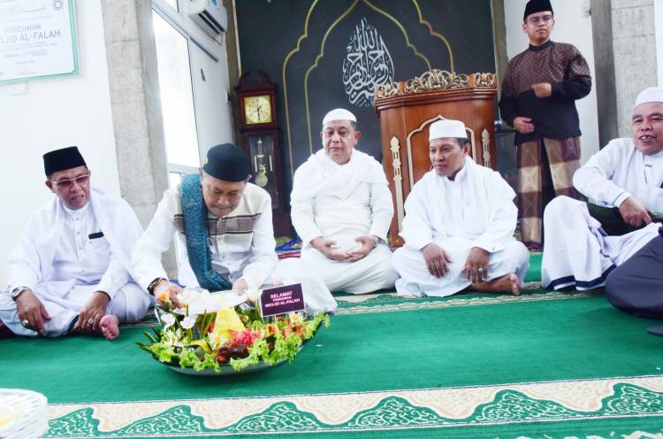 Resmikan Masjid Al-Falah, Wabup Harapkan Masjid ini Dimakmurkan
