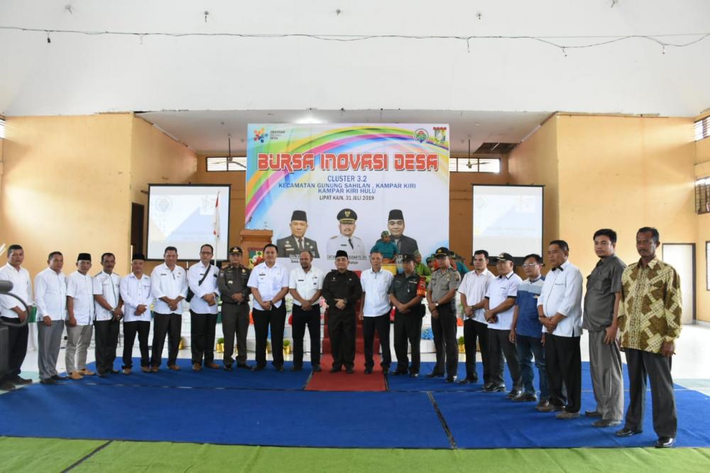Bursa Inovasi Desa Rantau Kampar Kiri Dibuka, Ini Harapan Plh Bupati Kampar... 