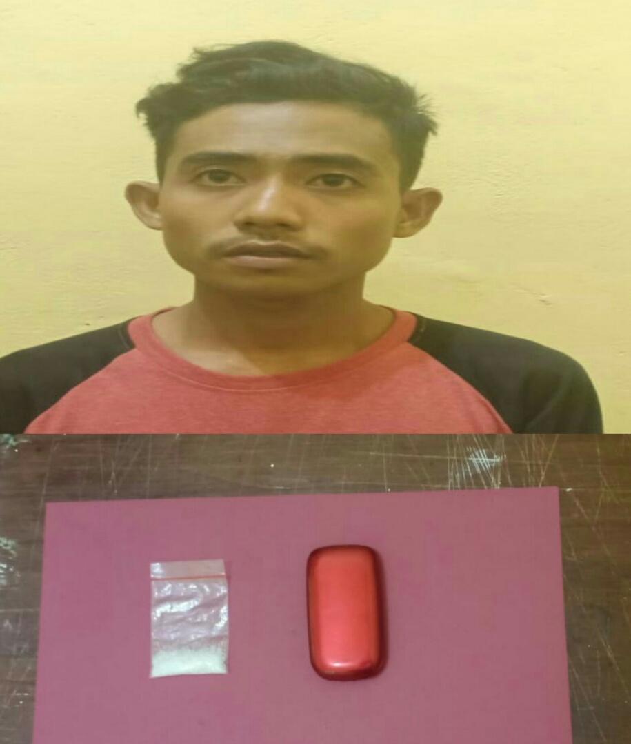 Tukang cuci mobil di Bagan Batu diringkus Polisi atas kepemilikan 2, 33 gram sabu-sabu 