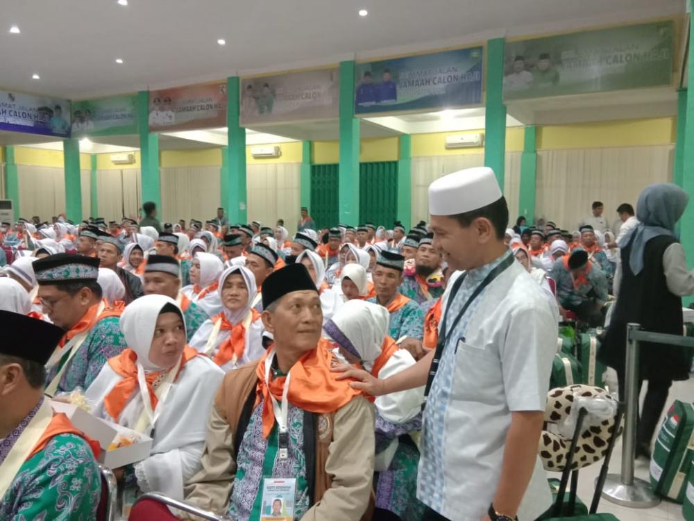 Jumlah JCH Kampar Plus Petugas 447 Orang Kampar (Inmas) - Jumlah Jemaah Calon Haji 