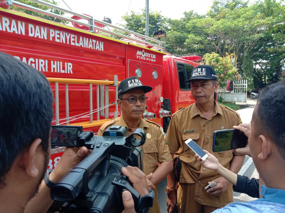 Datangkan Armada Baru, Dinas Pemadam Kebakaran Inhil Ingin Barikan Pelayanan Maksimal