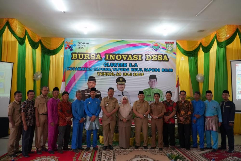 Bursa Inovasi Desa Cluster 1.1 Dibuka Wilayah Tapung Raya 