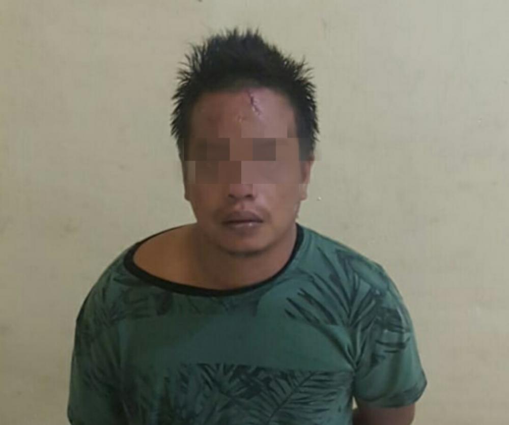 Jambret ini ditangkap suami korban dan massa di Bagan Batu, begini kejadiannya..