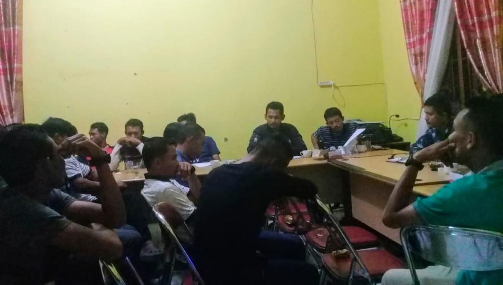 Desa Pangkalan Nyirih Menggelar Rapat Persiapan HUT RI ke 74