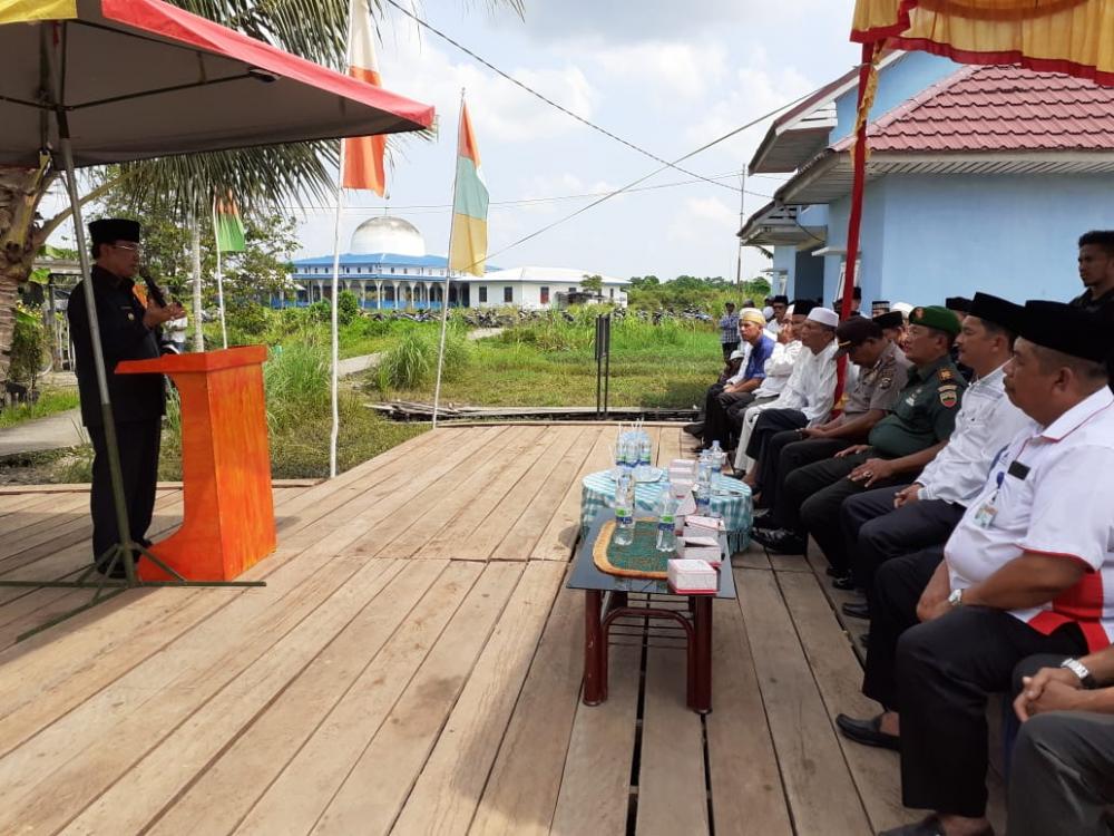 Kunjungi Kecamatan Tanah Merah, Bupati Inhil Penuhi Sejumlah Agenda Kegiatan