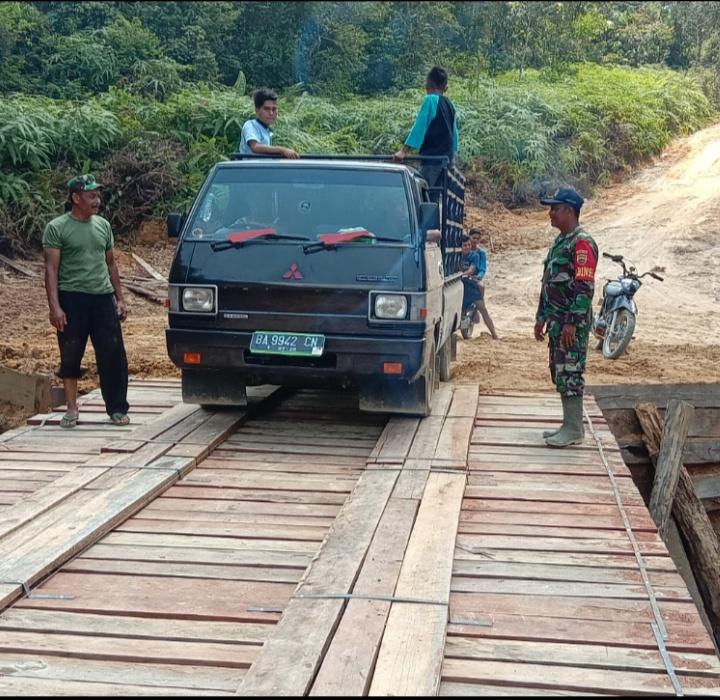 Peran Babinsa Dukung Kesuksesan 105 Kodim 0313/KPR