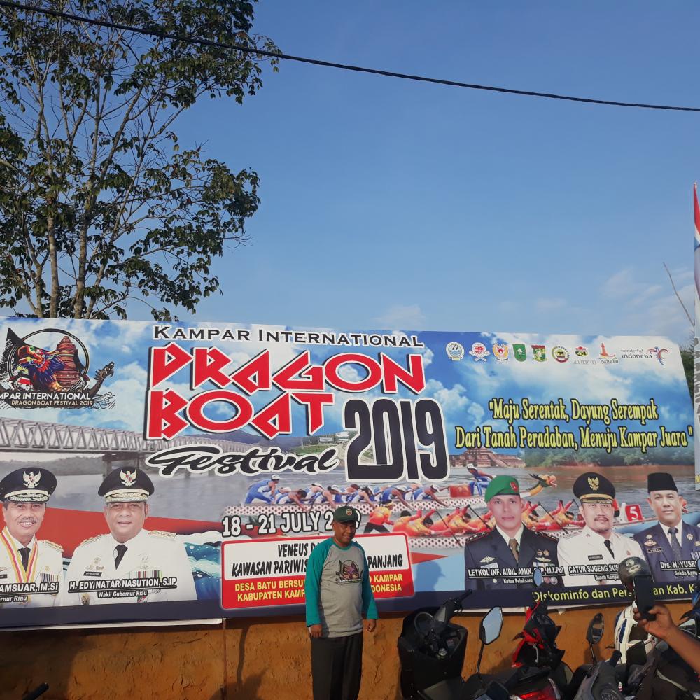InI Tanggapan Salah Satu Tokoh Masyarakat Tentang Kampar Internasional Dragon Boat Festival 2019