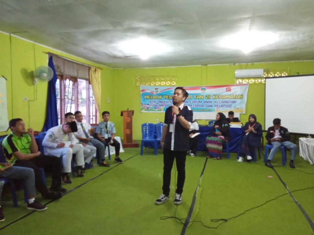 Fauzan Raisal Misri Menjadi Pembicara TOT Forum Anak Kampar