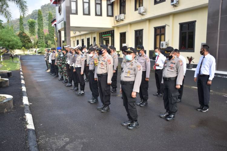 Kapolres Banjar Pimpin Gelar Pasukan Operasi Patuh Lodaya Tingkat Polres Banjar