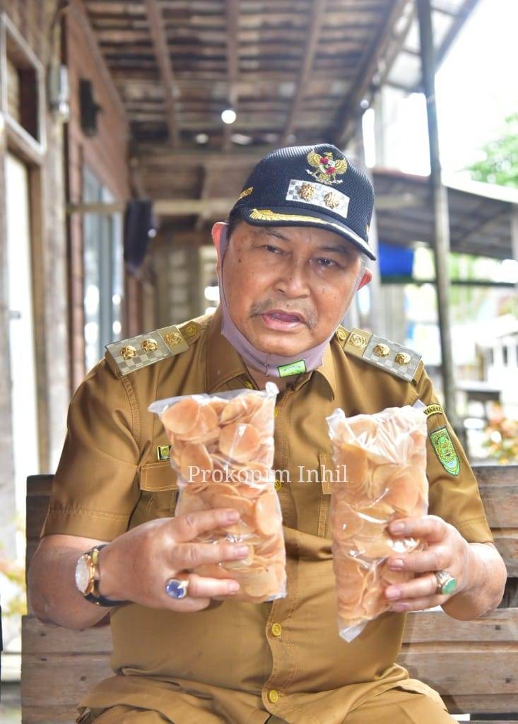 Wakil Bupati H Syamsudin Uti Kunjungi Home Industri,Sentra Perikanan Riau