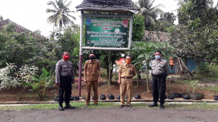 Satuan Binmas Polres Banjar Cek Kesiapan Pembentukan Lembur Tohaga Lodaya di Kel. Situbatu dan Desa Langensari 