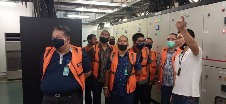 Diskominfo Inhil Kunjungi Data Center Pekanbaru.