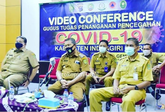 Wabup H.Syamsuddin Uti Ikuti Rakoor Percepatan Pelaksanaan Perhutanan Sosial Melalui Virtual